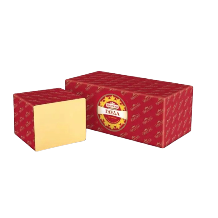 Hard cheese weighted Gouda Shostka