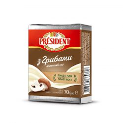 Processed cheese with mushrooms 38% President