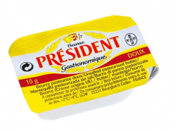 Unsalted butter 82% Président