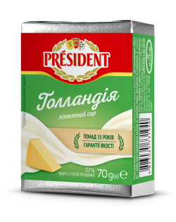 Processed cheese Holland 37% President
