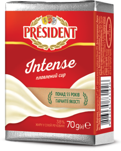 Processed cheese Intense 38% President