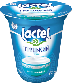 Yogurt Creamy “Greek style” 7% Lactel