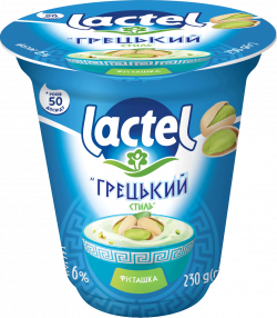 Yogurt Pistachio “Greek style” 6% Lactel