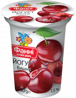 Yogurt 1,5% Cherry Fanni