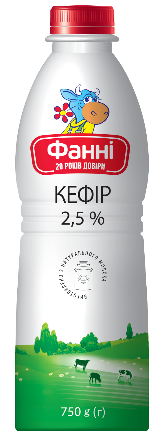 Кефір 2,5% Фанні