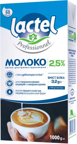 Молоко Професіонель 2,5%