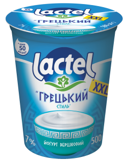 Yogurt Creamy “Greek style” 7% Lactel