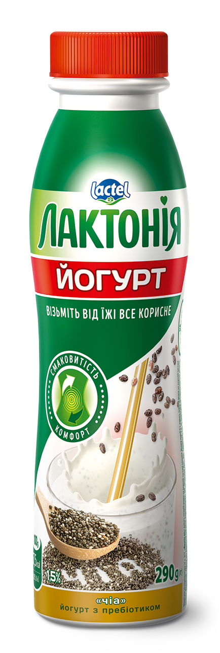 Йогурт Чіа 1,5% Лактонія