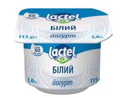 Йогурт “Білий” 3% Лактель