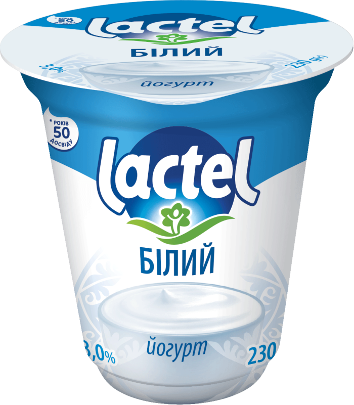 Йогурт “Білий” 3% Лактель