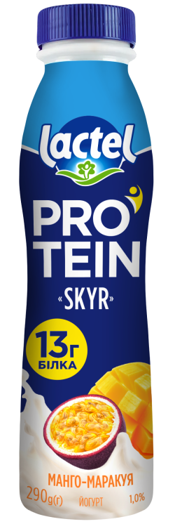 Lactel High-Protein Yogurt Skyr Mango-Passion fruit 1% Lactel