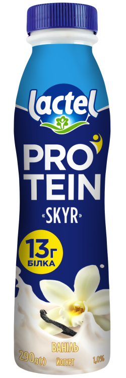 Lactel High-Protein Yogurt Skyr Vanilla 1% Lactel