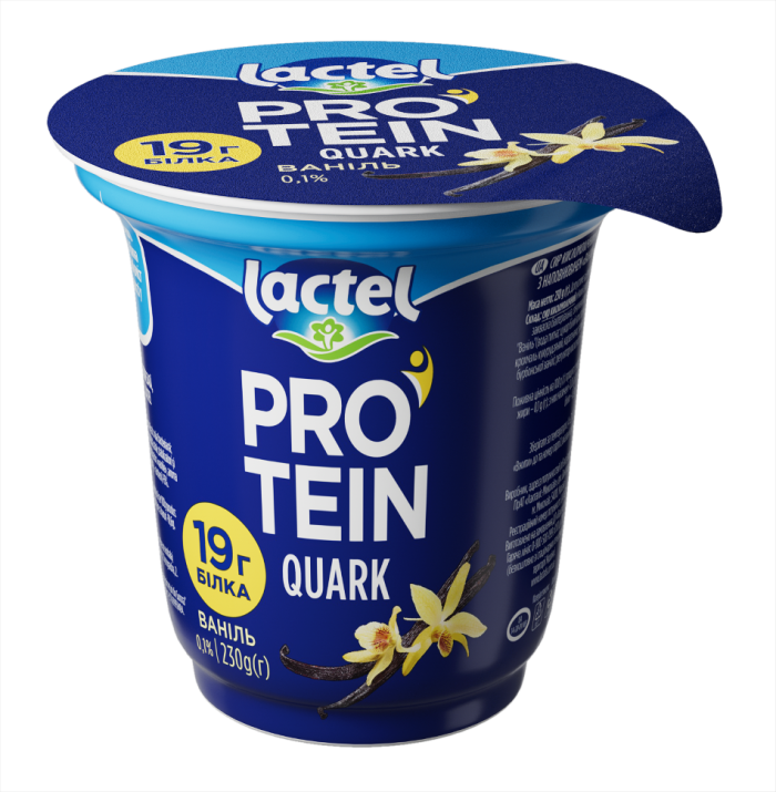 Lactel High-Protein Quark Vanilla 0,1% Lactel